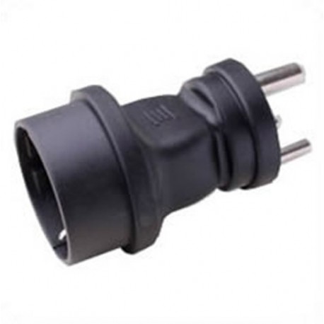 South Africa BS 546 Male Plug to Schuko CEE 7/7 Female