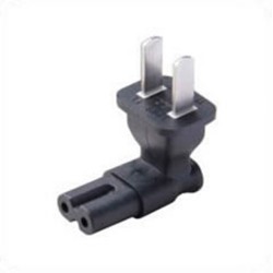 China GB 1002 Male Plug to C7 Up or Down Female Connector 2.5