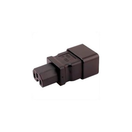 C20 Plug to C15 Connector Block Adapter - Black