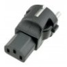 Power Adapter Schuko to C13