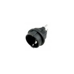 NEMA 5-15 Male to Schuko CEE7/7: Connector