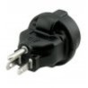 NEMA 5-15 Male to Schuko CEE7/7: Connector