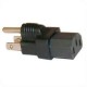 North America NEMA 5-15 Plug to C13 Connector Block Adapter -