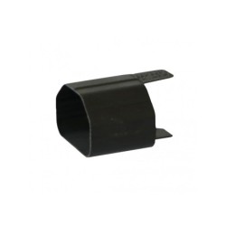 Secure Sleeve C13 into C14 Inlet with Tab Black
