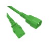 Power Cord C14 to C13 green, 0.