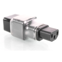 Schuko CEE 7/7 Male Plug to C13 Female Connector 10 Amp 250