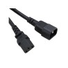 Power Cord C14 to C13 black, 1.