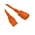 C20 Male to C15 Female 1.5 Meter 15 Amp 250 Volt 14/3 SJT Black