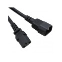 Blue Power Cord C14 Male to C13 Female 2.5 Meters 10 Amp 250