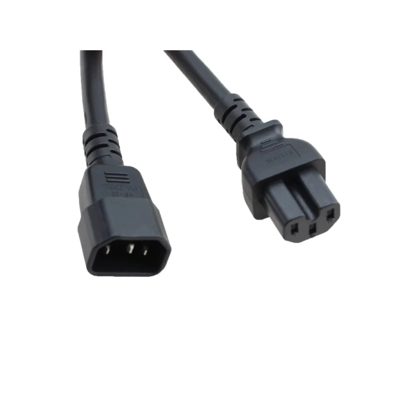 Red Power Cord C14 Male to C13 Female 1.8 Meters 10 Amp 250