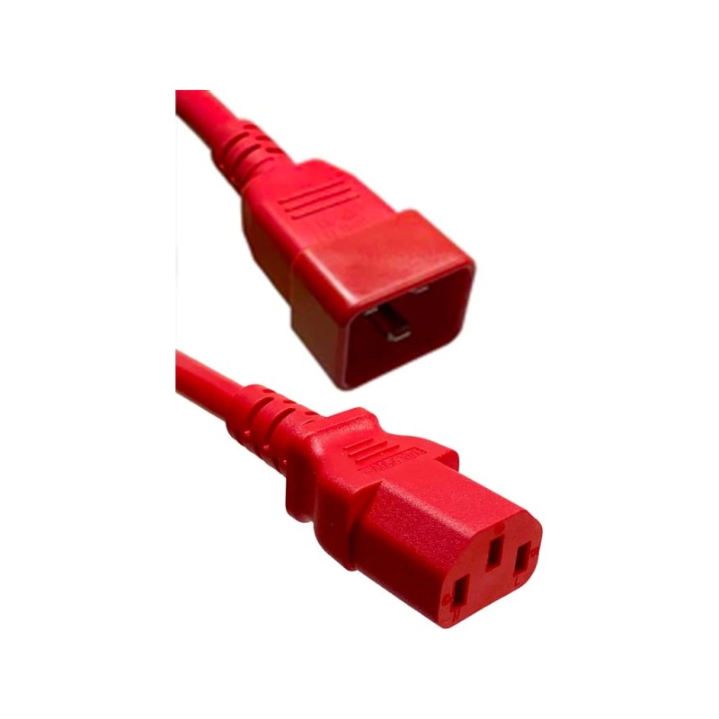 U.K. BS 1363 Male Plug to C13 Female Connector 10 Amp 250 Volt