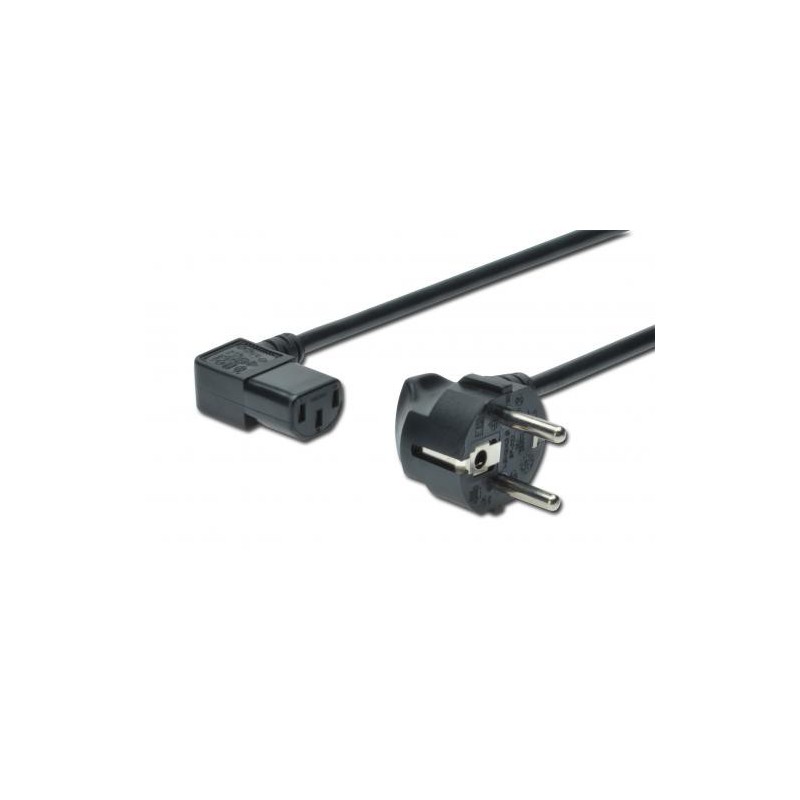 C20 Male to C21 Female 0.6 Meter 20 Amp 250 Volt 12/3 SJT Black