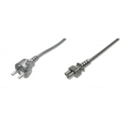 Power Cord CEE 7 7 to C5 black, 0.