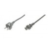Power Cord CEE 7 7 to C5 black 1.