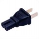 China GB 1002 Male Plug to C7 Female Connector 2.5 Amp 250 Volt